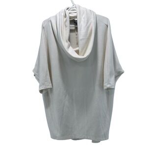 RAPZ Sweater Women's 2x/3x Cowl‎ Neck Dolman Sleeve Tunic Top Knit  Wool blend